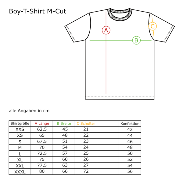 Boy-T-Shirt M-Cut