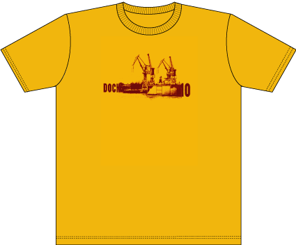 Dock 10 gelb Boy-T-Shirt