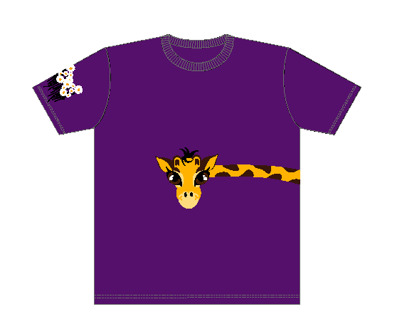 Giraffe Kids-Shirt