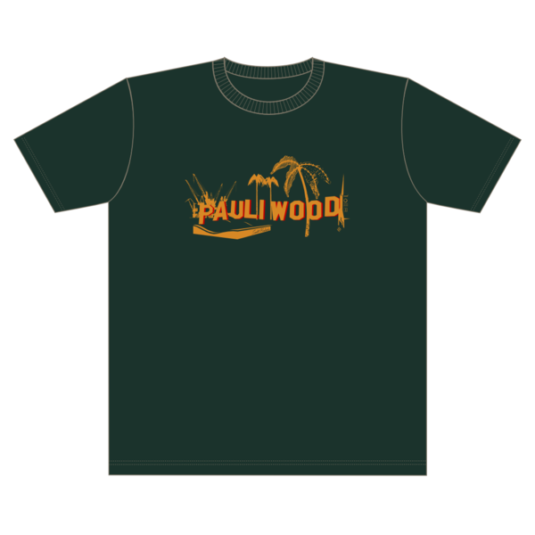 Boy-T-Shirt Pauliwood grüngrau